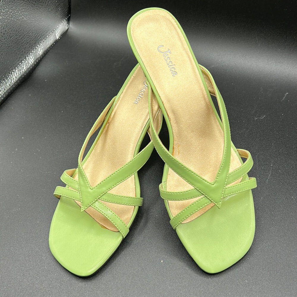 Jessica Green Sandals